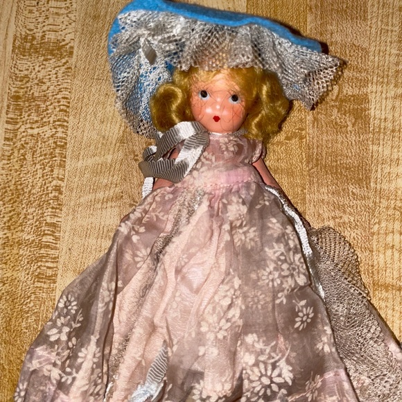 Nancy Ann Storybook Doll ~ #58 Western Miss Bisque PT JT 5.5" - Picture 3 of 5